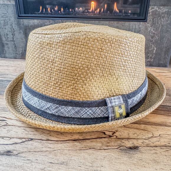 Vintage Peter Grimm True Character 1963 Follow the Rabbit Fedora-Paper Weave Tan - Picture 8 of 11